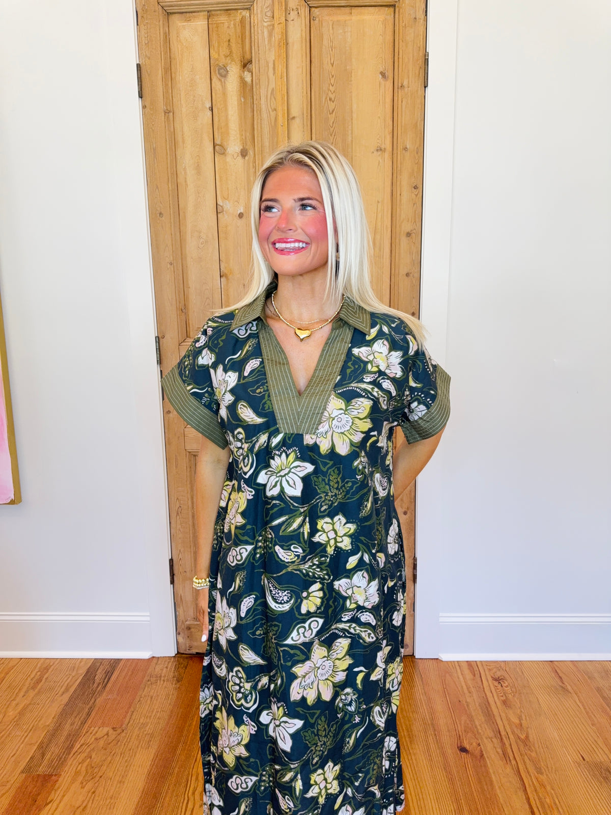Jess Floral Midi