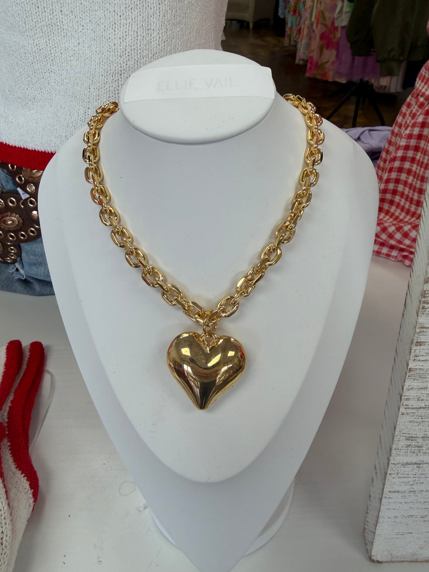 Love Big Chain Necklace