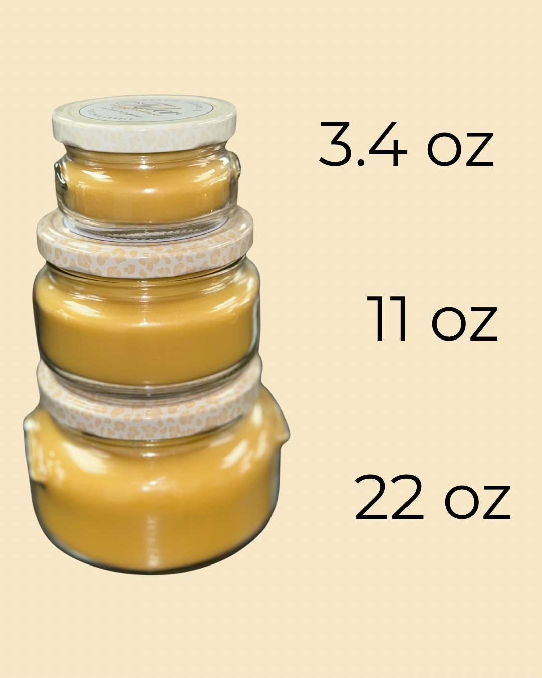 Fleur De Lis Candle- 3oz
