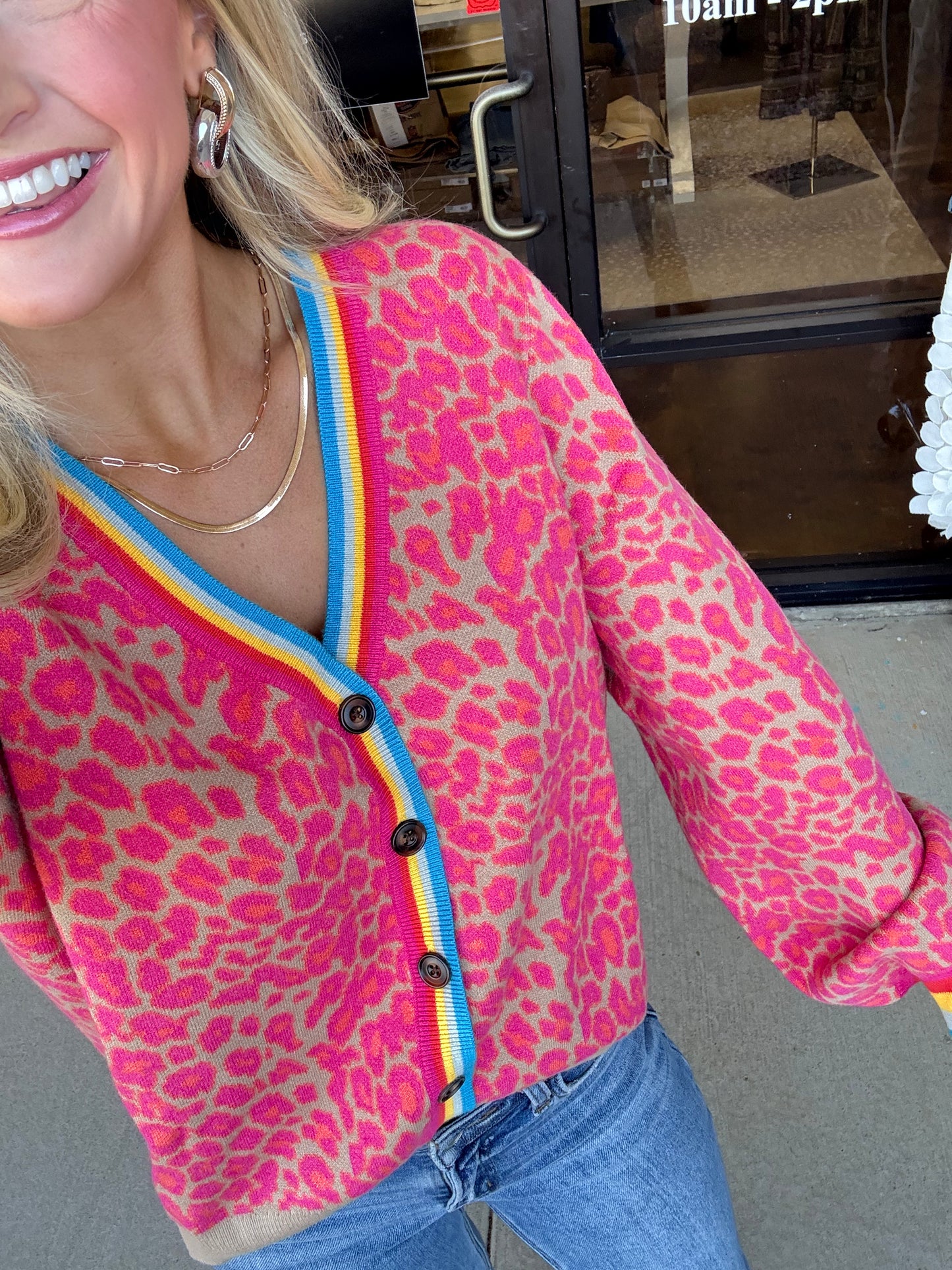 The “Leslie” Cardigan