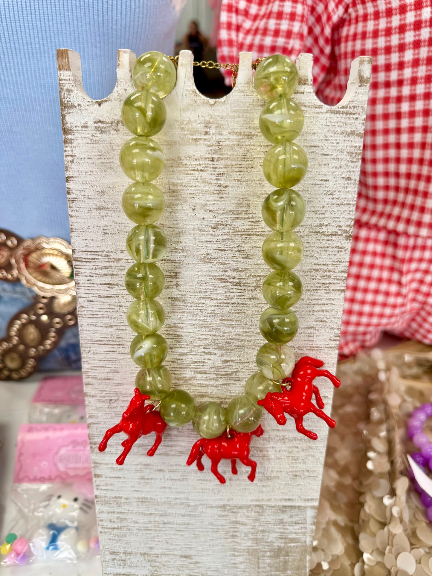Jumbo Beaded Necklace