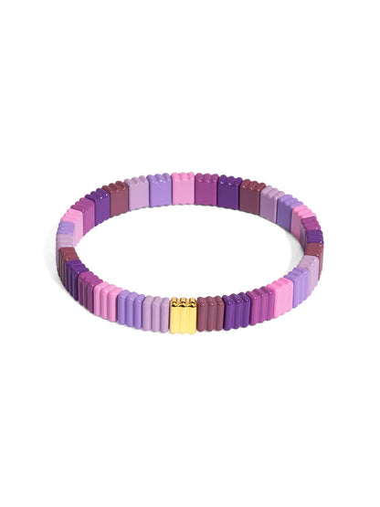 Rubber Enamel Stretch Bracelet