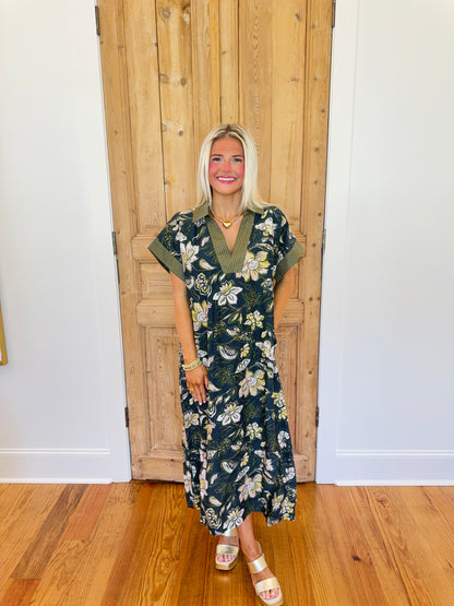 Jess Floral Midi