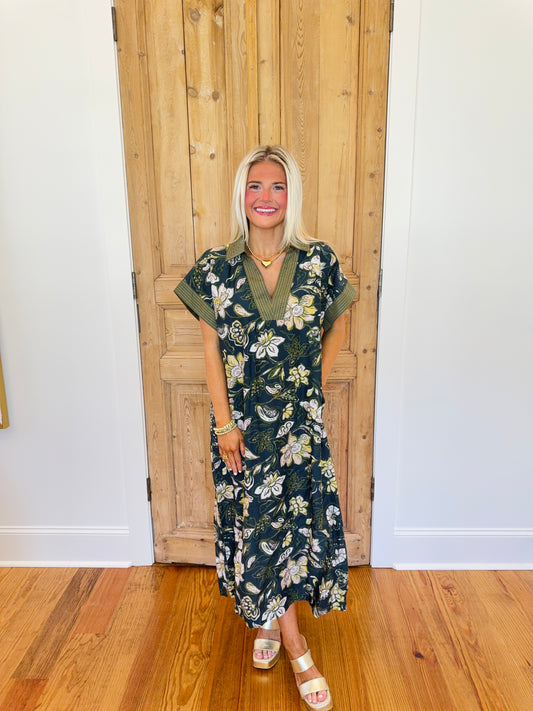 Jess Floral Midi