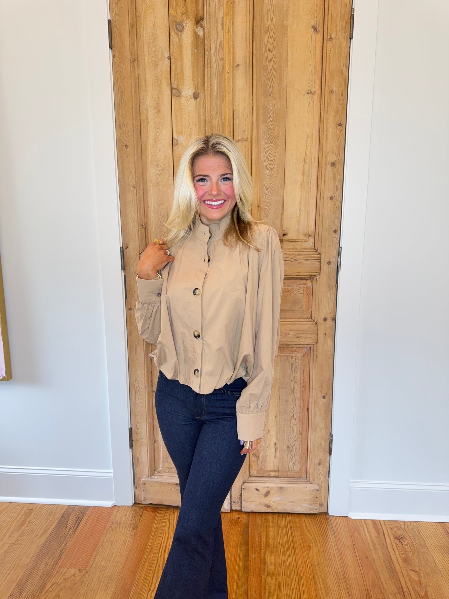 Megan Bomber Top
