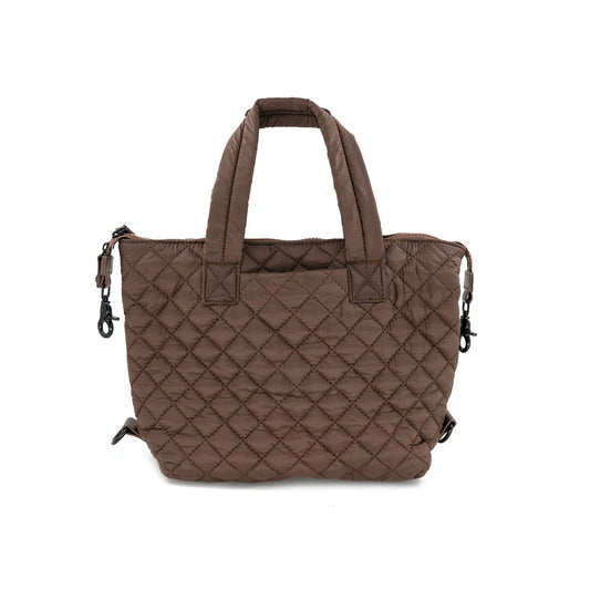 Brown Mini Quilted Bag