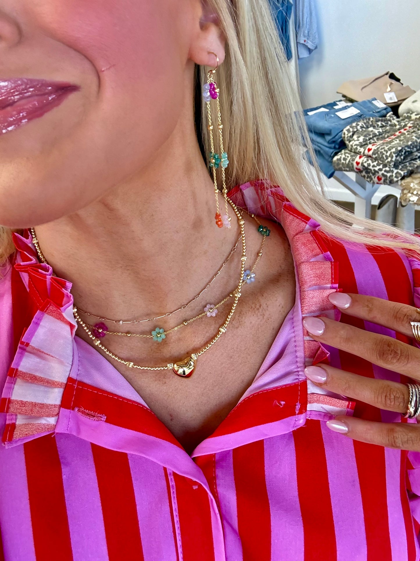 Flower Chain Necklace