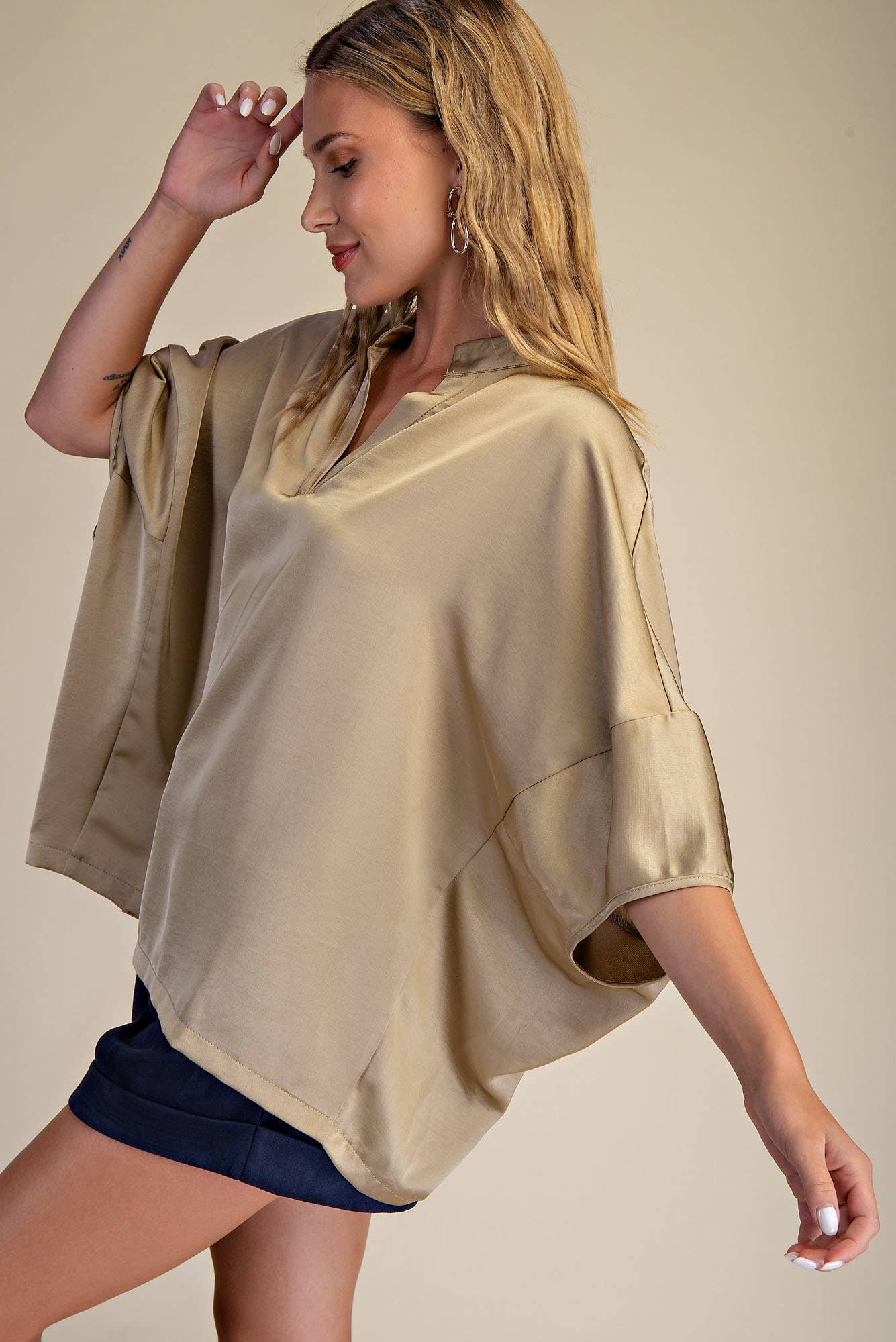 Dropped Shoulder Top