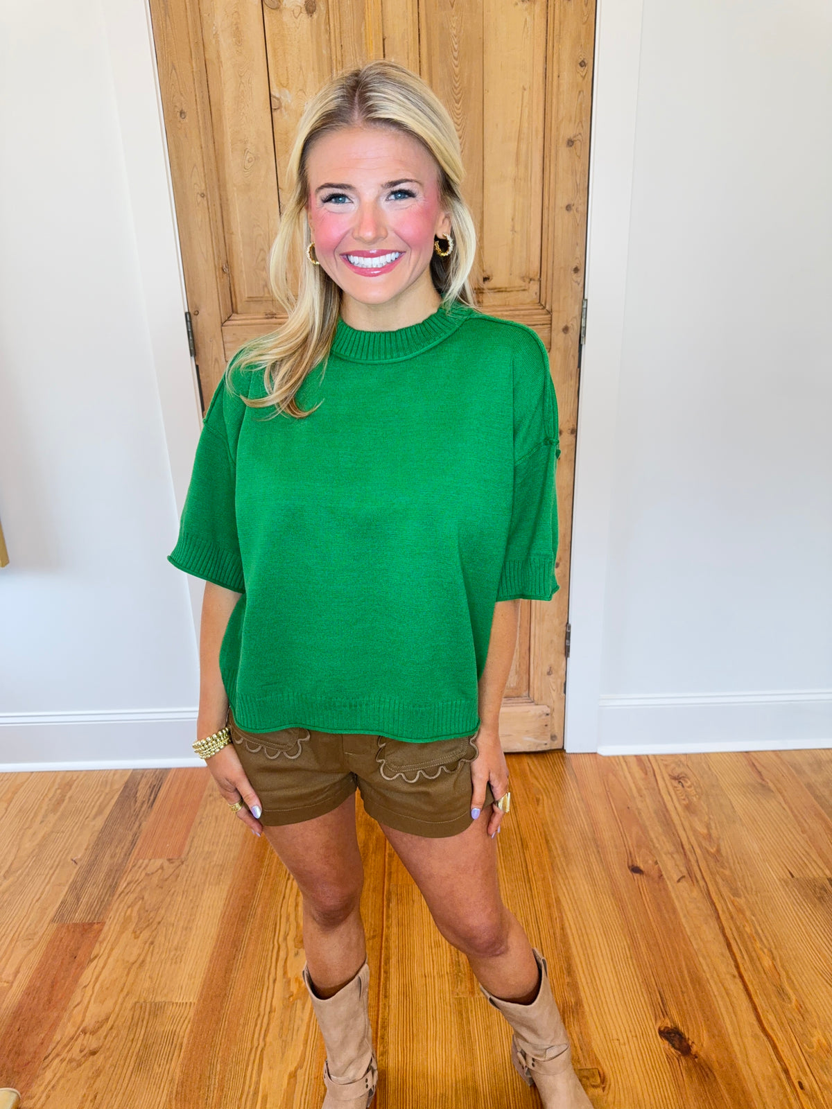 Relaxed Sweater Crew Neck