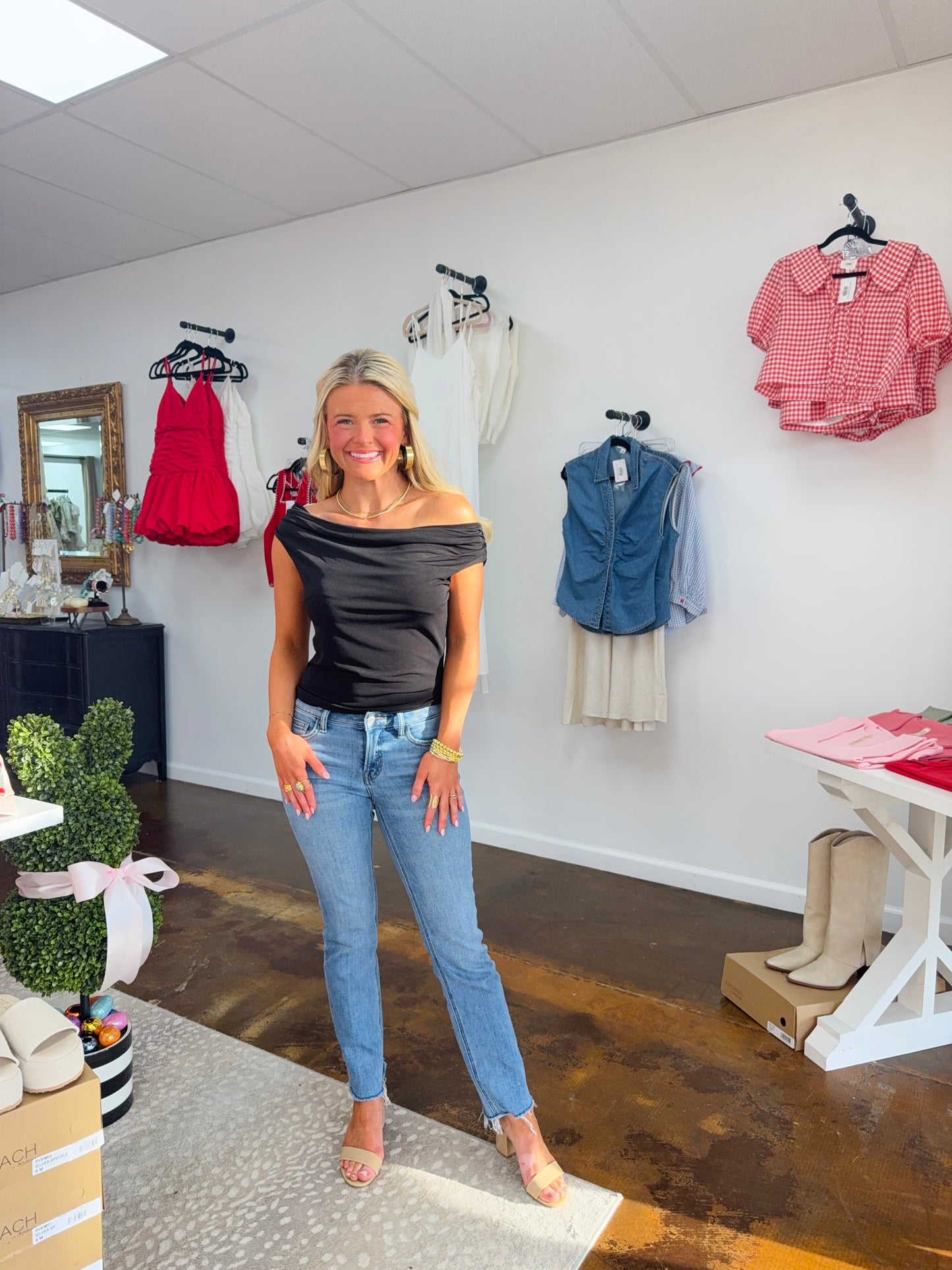 Darby Cowl Neck Top