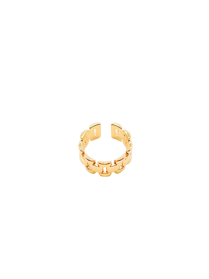 Gold Link Ring