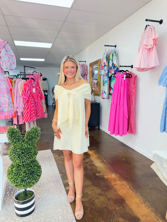 Leighton Mini Bow Dress