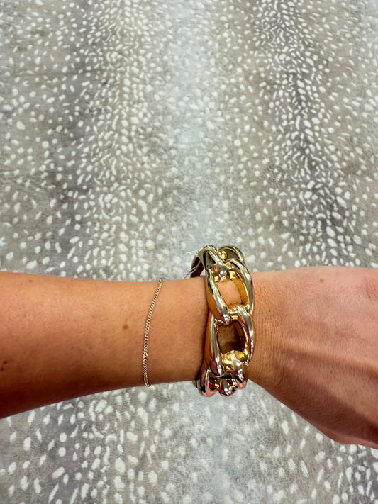 Gold Chain Bracelet