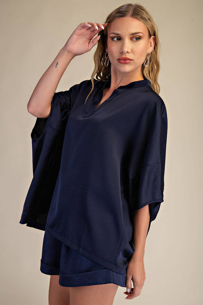 Dropped Shoulder Top
