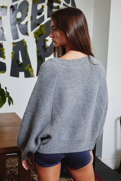 'TIS THE SEASON Lettering Sweater