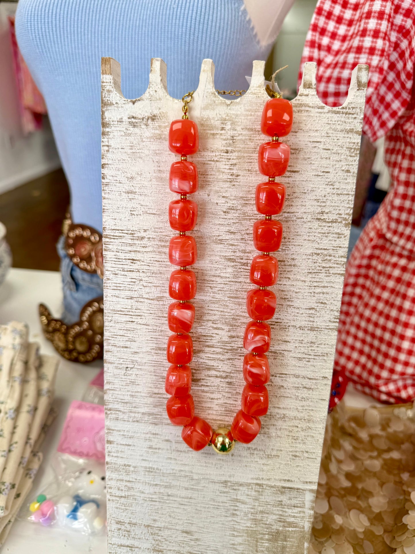 Jumbo Beaded Necklace