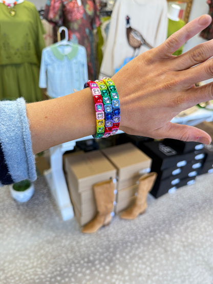 Rainbow Crystal Bracelet