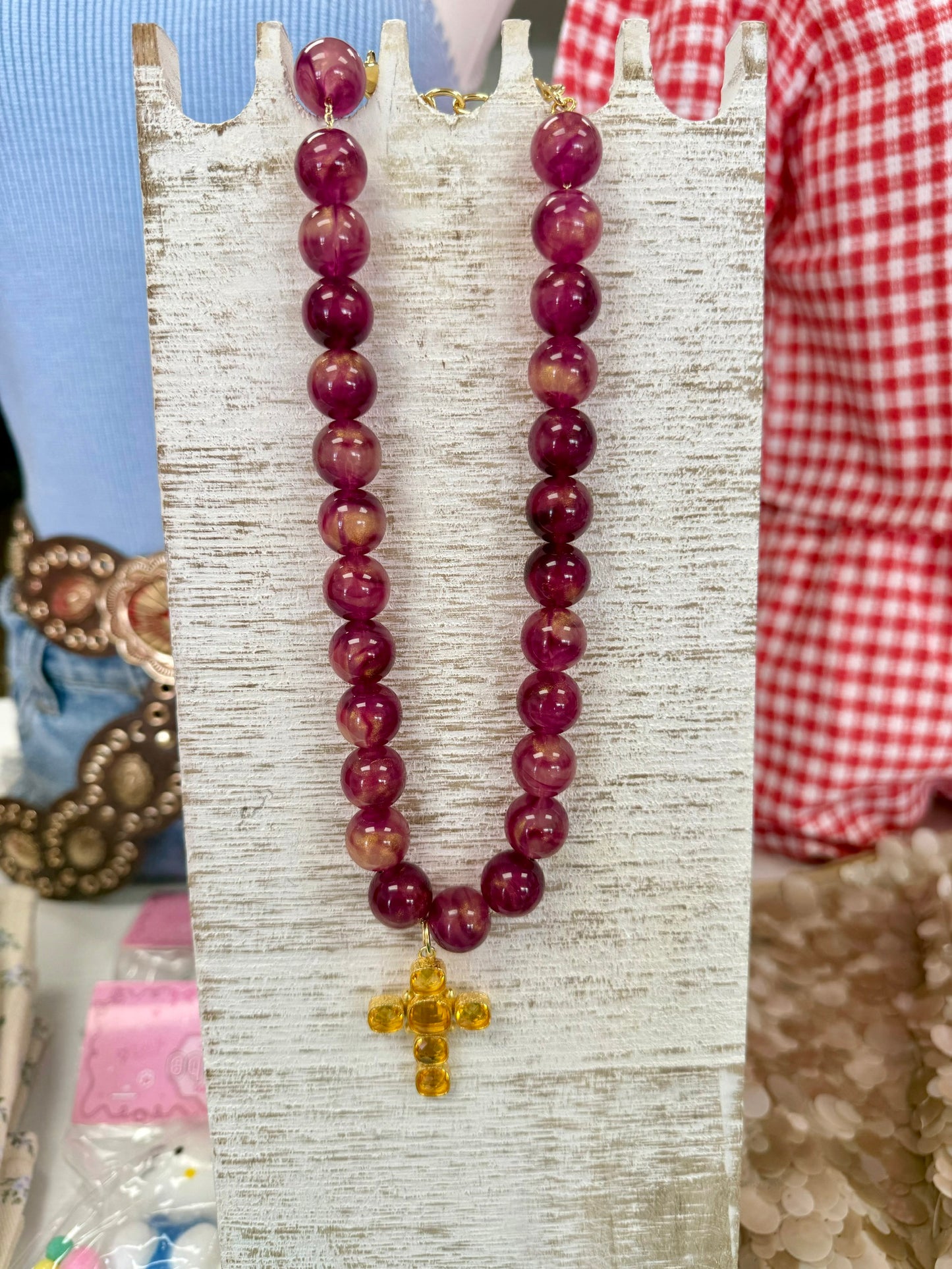 Jumbo Beaded Necklace