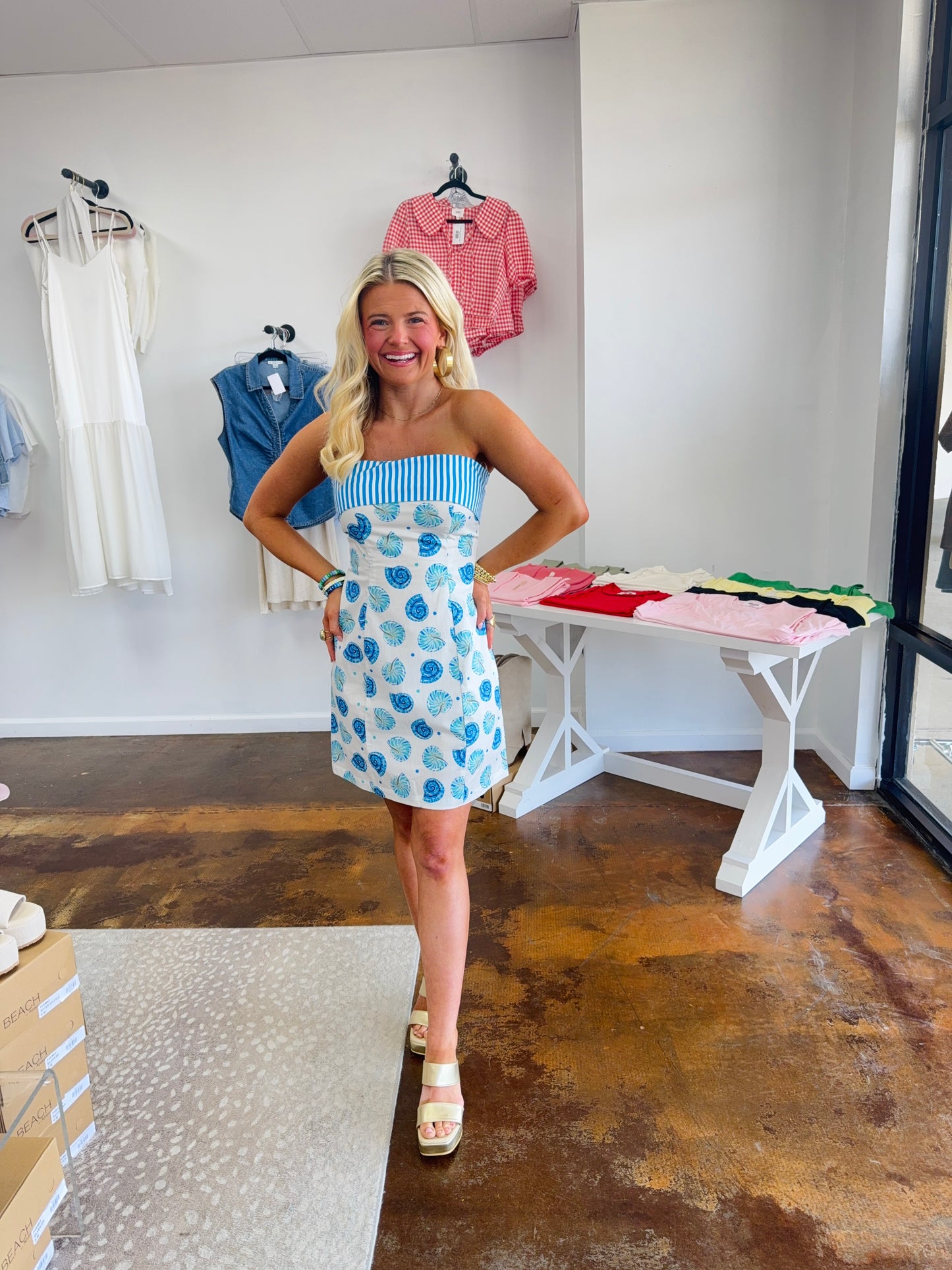 Aly's Seashell Mini Dress