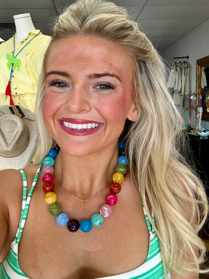 Beaded Bubble Necklace