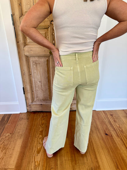 Landree Straight Wide Leg Denim