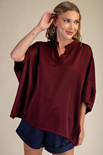 Dropped Shoulder Top