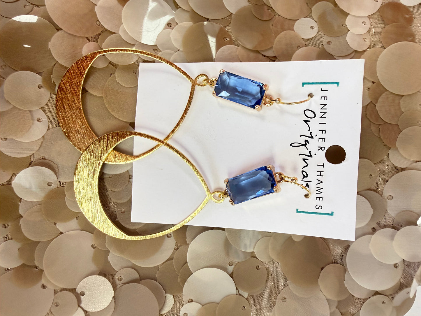 Stella Sapphire Earrings