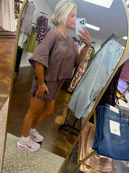 Sav Boxy Short Sleeve Top & Shorts Set