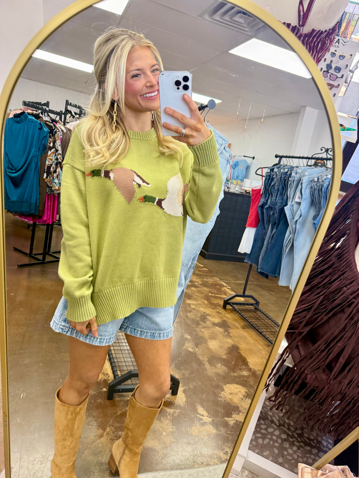 Duck Icon Sweater