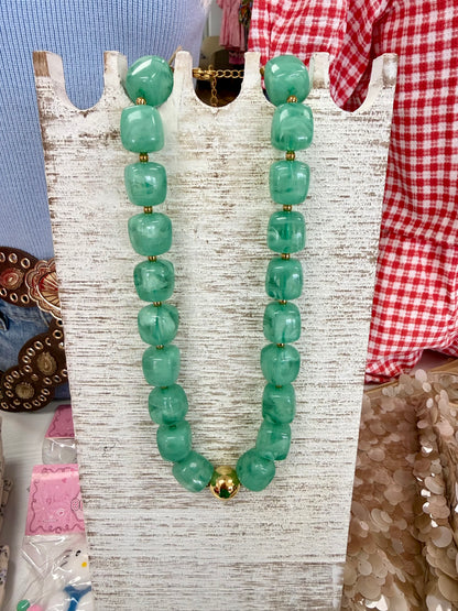 Jumbo Beaded Necklace