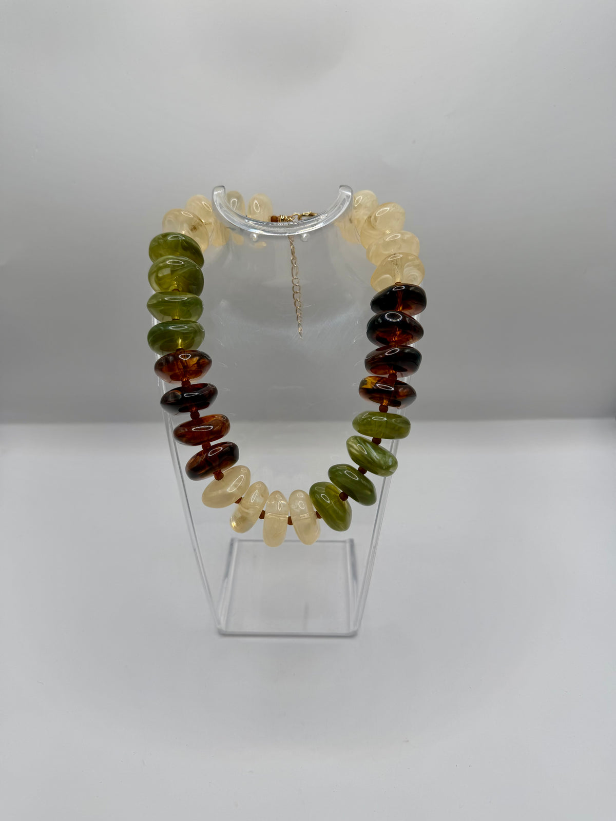 Jumbo Multicolor Beaded Necklaces
