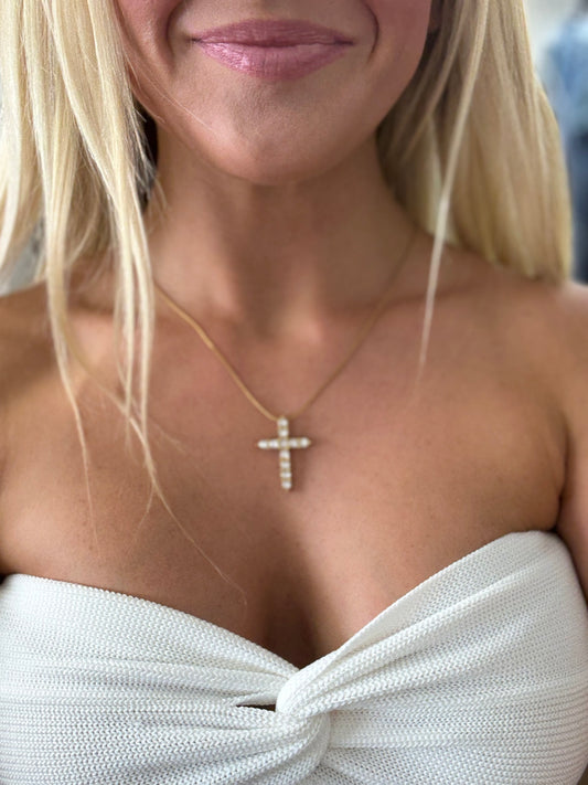 Diamond Cross Pendant