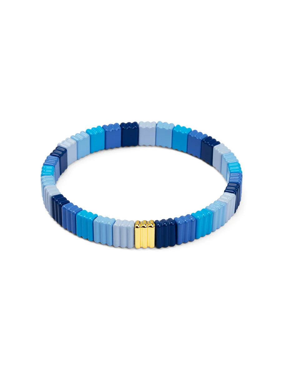 Rubber Enamel Stretch Bracelet
