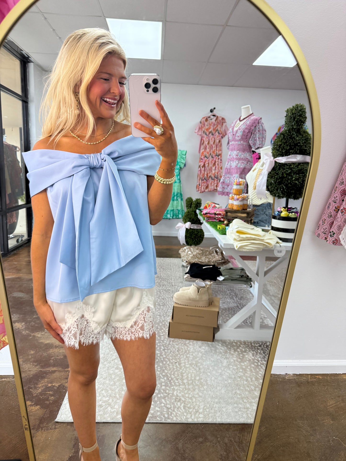 Ethel Bow Top