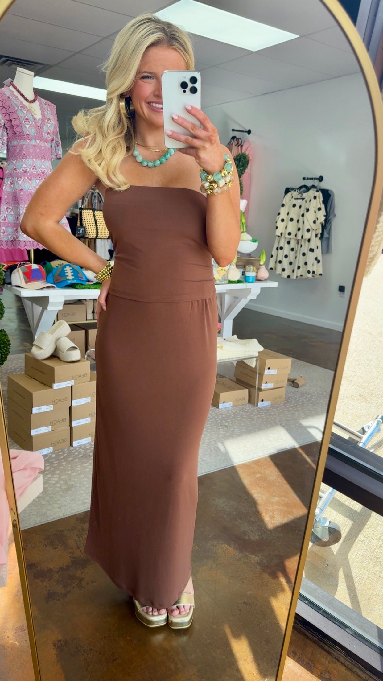 Taylor Fitted Skirt Set