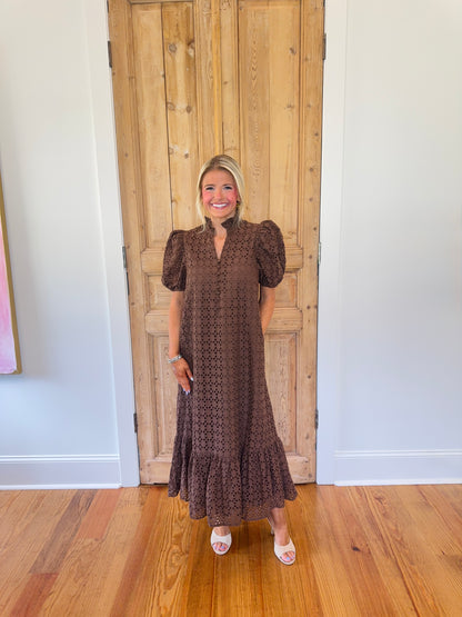 The “Haley” Dress - Brown