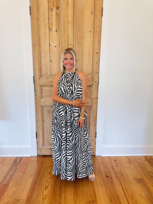 Miranda Printed Maxi Dress