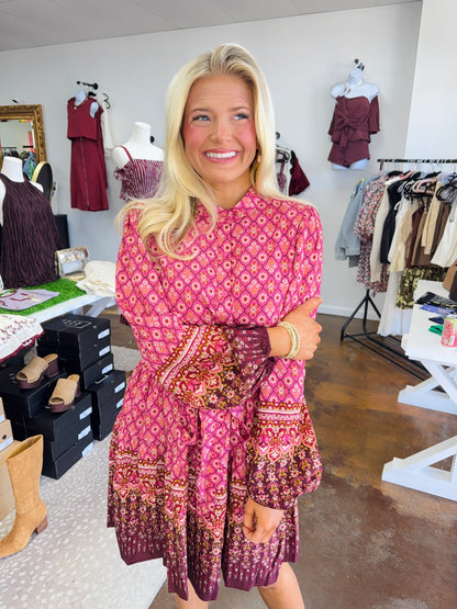 Brooke Floral Mini Dress