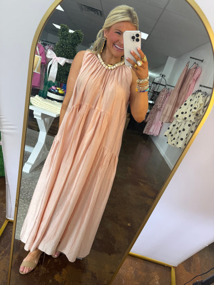 Rosemary Tie Back Midi Dress