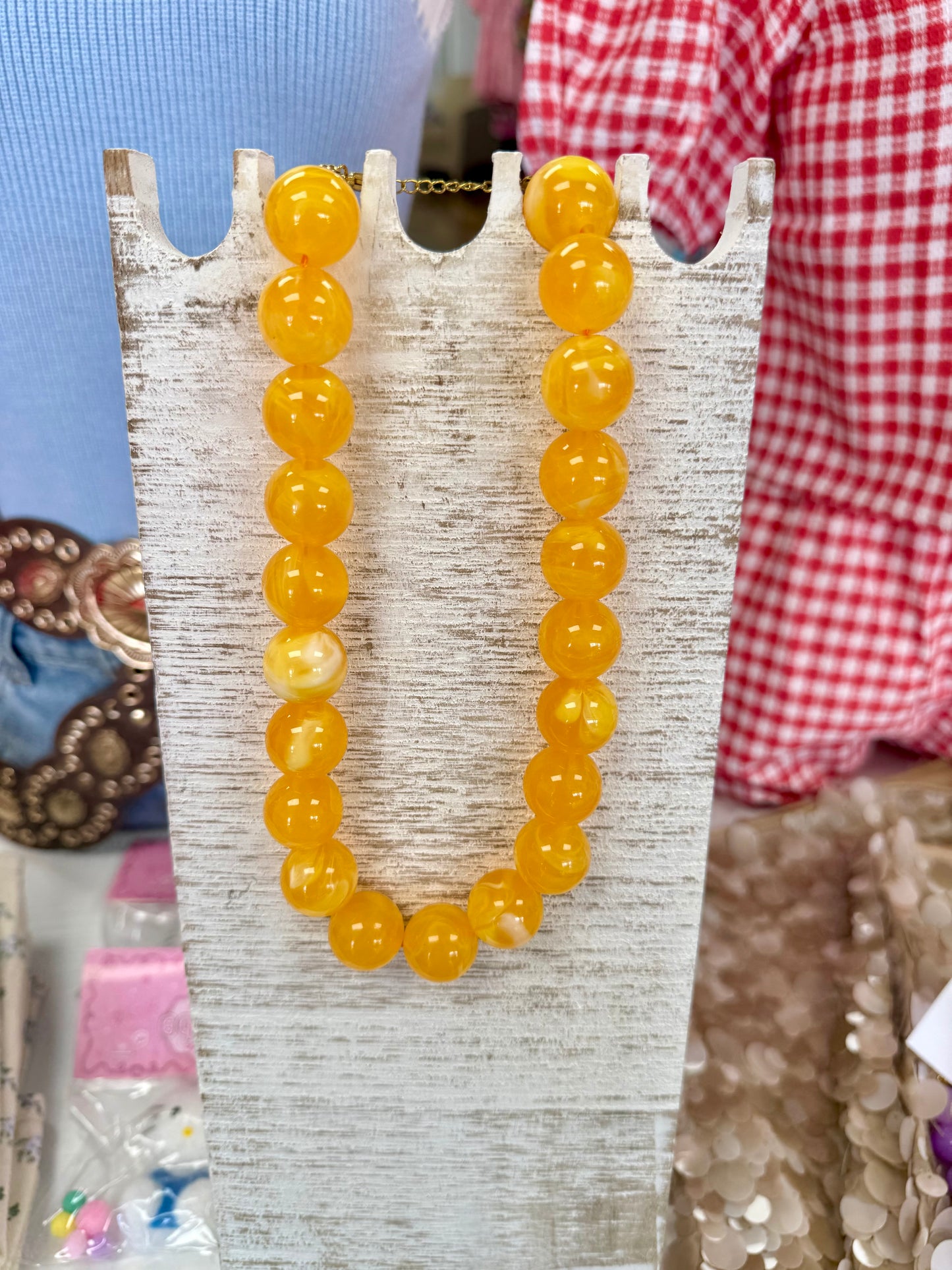 Jumbo Beaded Necklace