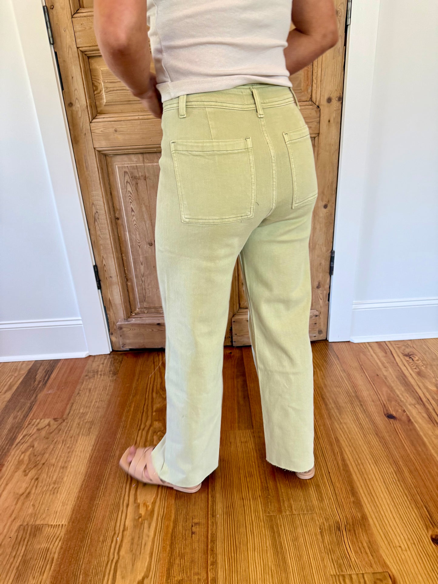 Landree Straight Wide Leg Denim