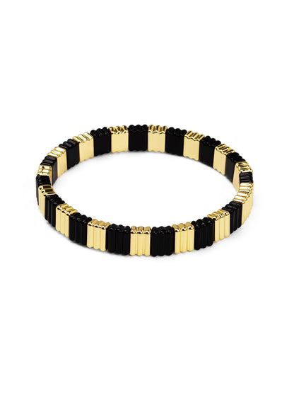 Rubber Enamel Stretch Bracelet