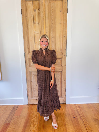 The “Haley” Dress - Brown