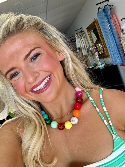 Beaded Bubble Necklace
