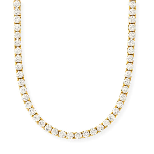 Ezra Tennis Chain Necklace
