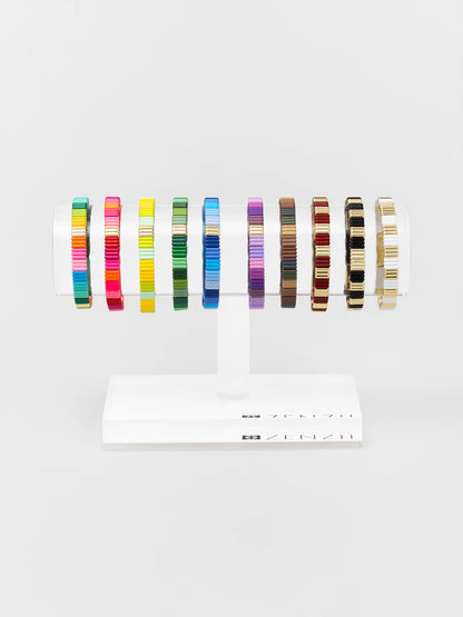 Rubber Enamel Stretch Bracelet