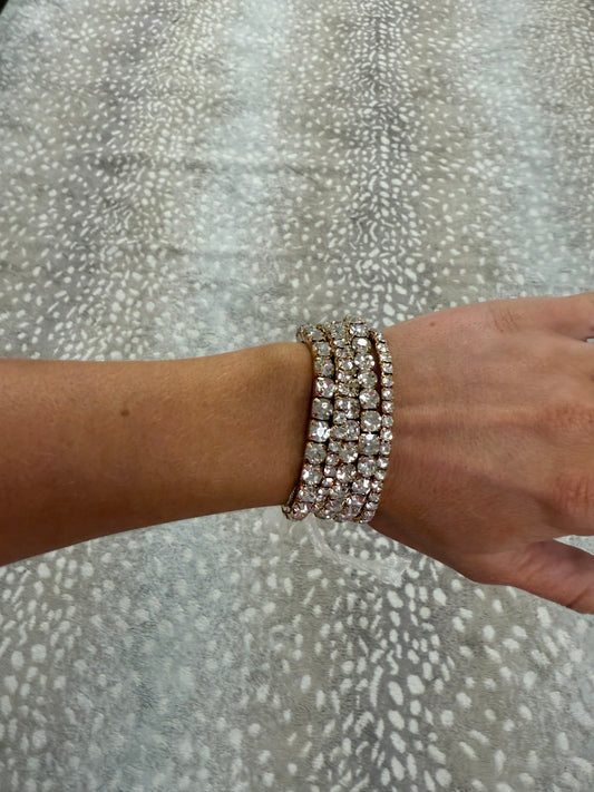 Diamond Bundle Bracelets