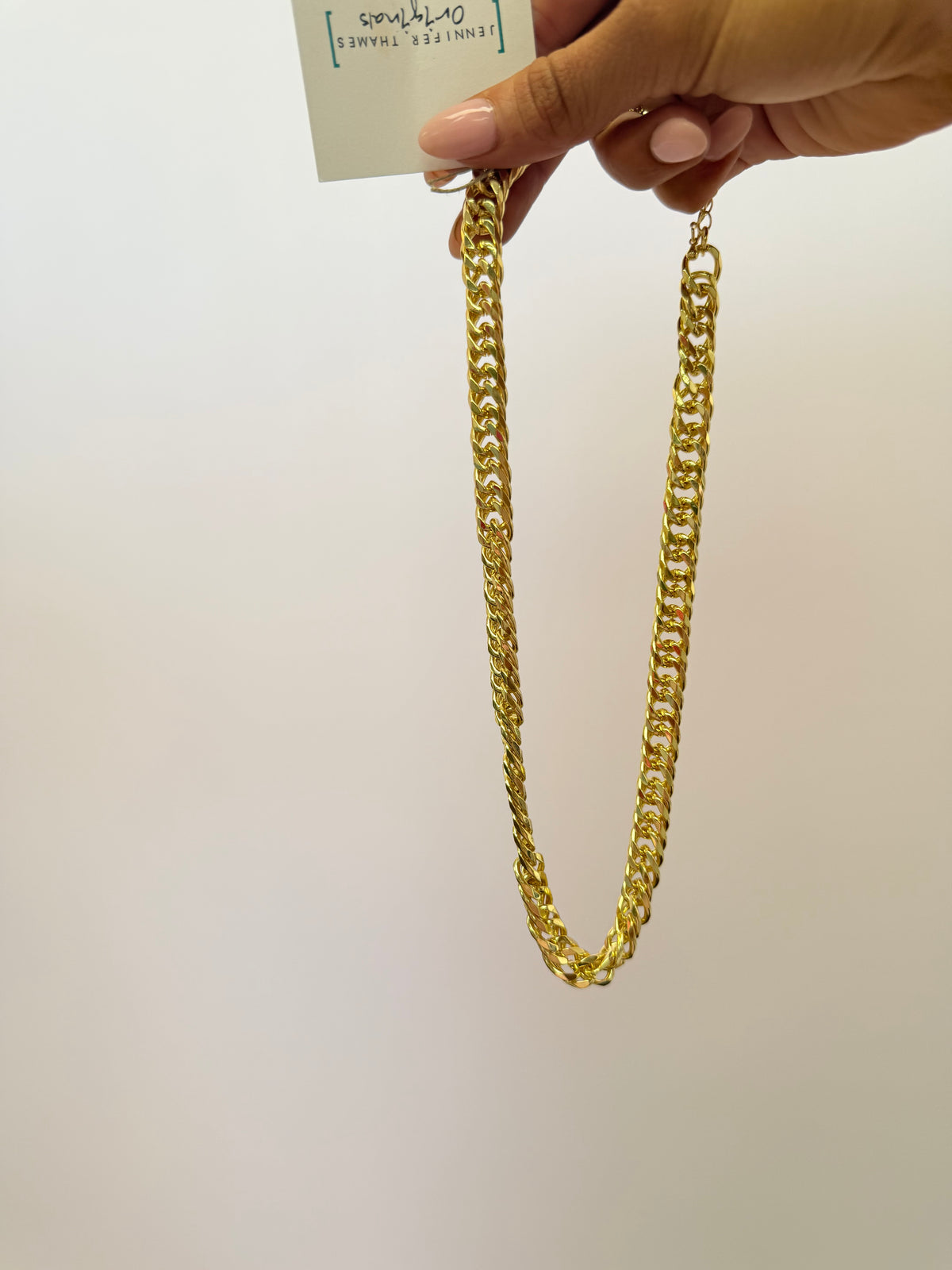 Gold Thread Chain Essential Gold Chain – AL Threads