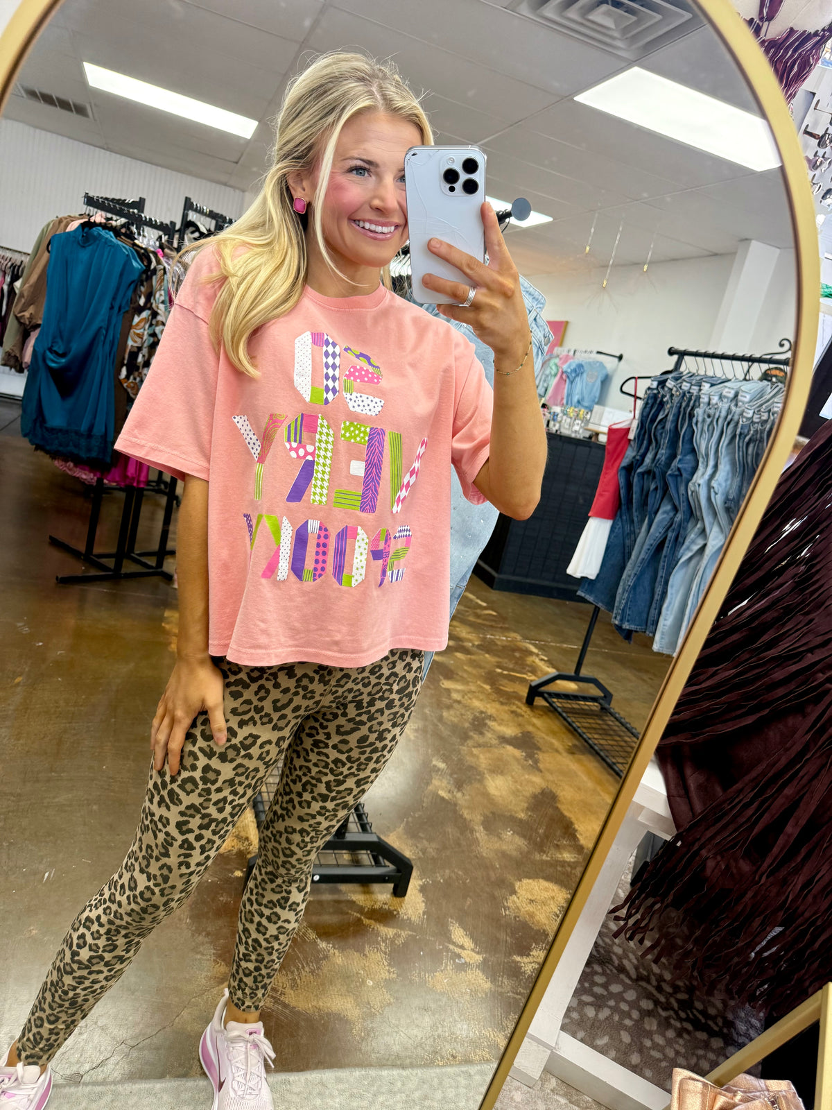 So Very Spooky Crop Tee