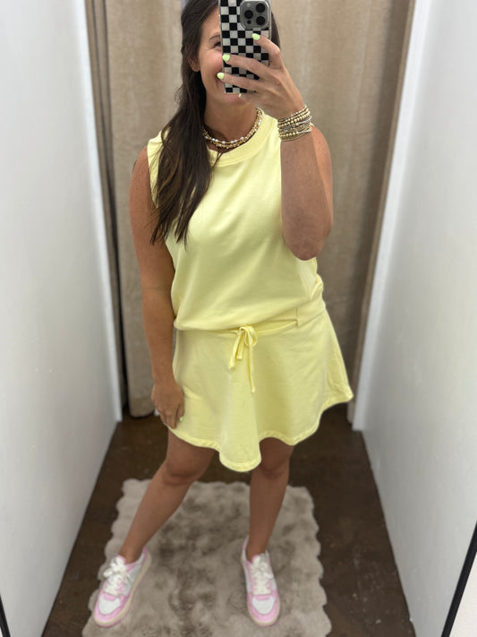 French Terry Tank/Skort Set